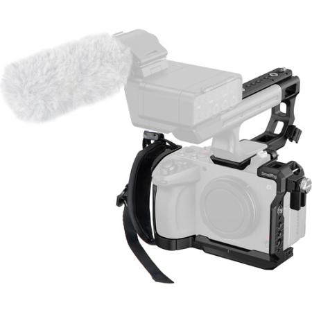 SmallRig 6777 - klatka do Sony FX5 z przedłużeniem uchwytu XLR-H2 i paskiem na rękę